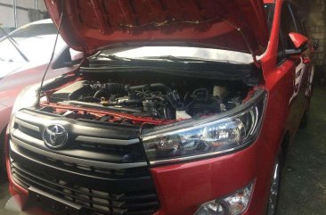 2017 Toyota Innova 2.8 E Automatic Red For Sale 