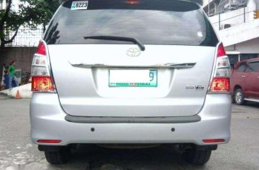 2012 Toyota Innova 2.5 G DSL AT Silver For Sale 