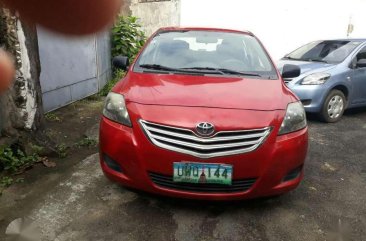 2013 Toyota Vios 1.3J MT Red Sedan For Sale 