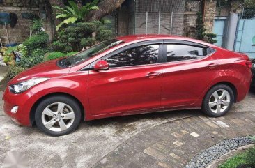 Hyundai Elantra 2012 1.8 GLS AT Red Sedan For Sale 