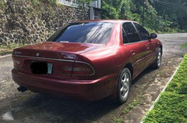 Mitsubishi Galant 1997 Manual Red Sedan For Sale 