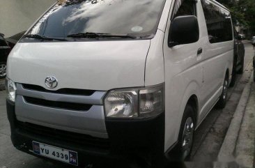 Well-maintained Toyota Hiace 2016 COMMUTER M/T for sale