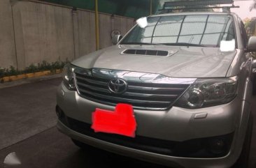 Toyota Fortuner 2012 AT Silver SUV For Sale 