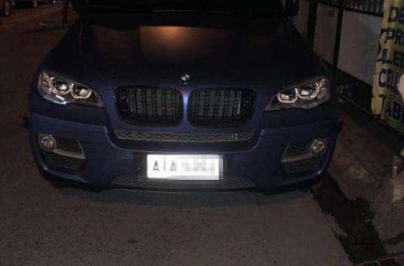 2015 BMW X6 3.0 Turbo Diesel Blue For Sale 