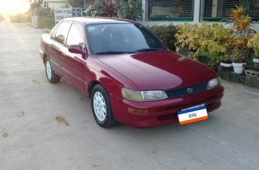 1996 Toyota Corolla Manual Gasoline well maintained for sale