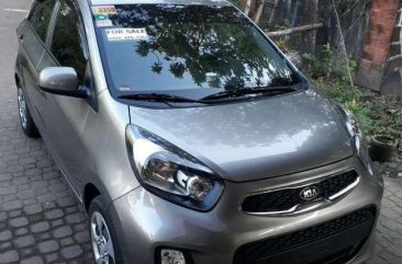 Kia Picanto EX 2016 Titanium Gray (Top of the Line) FOR SALE