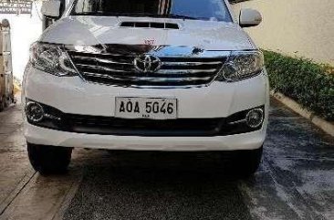 For sale 2015 model Toyota Fortuner G 