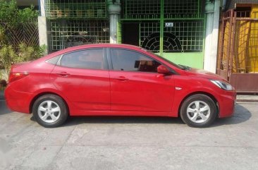 2016 Hyundai Accent MT Red for sale