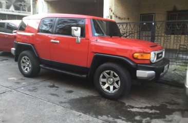 2015 Toyota FJ Cruiser 44.0 4x4 Automatic Red Gas for sale