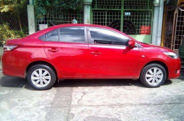 Grab Toyota E Vios 2017 red mt for sale