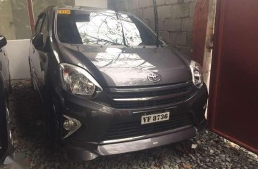 2016 Toyota Wigo 10 TRD Gray Automatic for sale