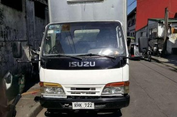 Isuzu Giga Alluminum Van 2003 MT White For Sale 