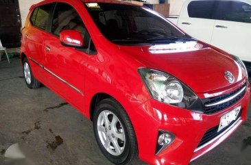2015 Toyota Wigo G Variant Automatic Red For Sale 