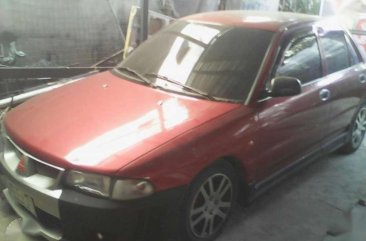 Mitsubishi Lancer 1996 Manual Red For Sale 