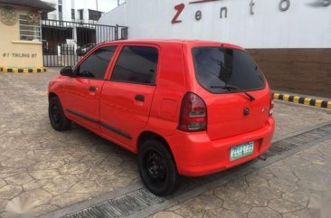 Suzuki Alto Hatchback 2007 1.0 MT Red For Sale 