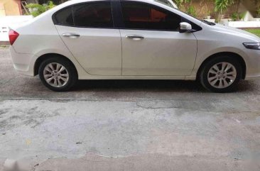 Honda City 2013 1.5 E AT White Sedan For Sale 