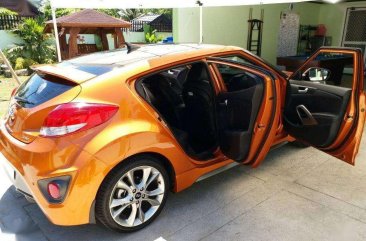 Hyundai Veloster 2016 Automatic Orange For Sale 