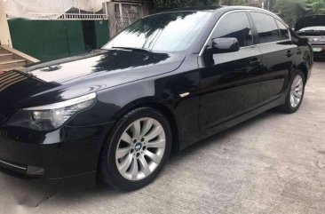 2008 BMW 520D AT Black Sedan For Sale 