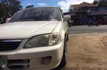 Honda City Type Z 2001 MT White Sedan For Sale 