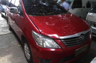 2013 Toyota Innova 2.5 E MT DSL Red For Sale 