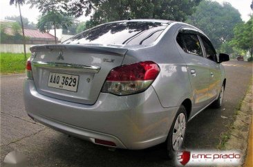 2014 Mitsubishi MIrage G4 GLX MT Silver For Sale 