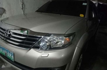 Toyota Fortuner 2012 G Diesel Manual Limited edition for sale