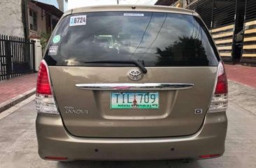 2012 Toyota Innova G DIESEL AT Brown For Sale 