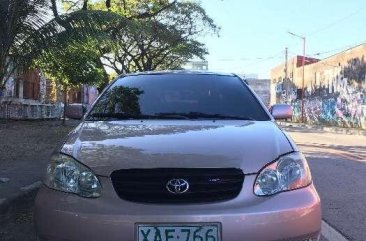 2002 Toyota Corolla Altis 1.6 AT Beige For Sale 