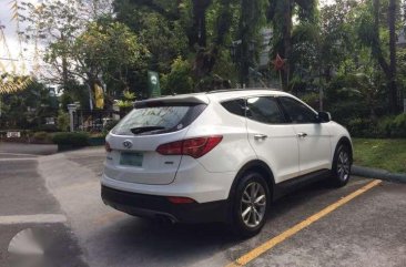 2013 Hyundai Santa Fe Manual White For Sale 