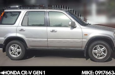 2002 Honda CR-V Gen 1 MT Silver SUV For Sale 