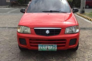 Suzuki Alto Hatchback 2007 1.0 MT Red For Sale 