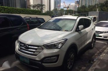 2013 Hyundai Santa Fe Manual White For Sale 