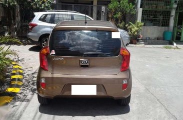 Kia 2016 Picanto Brown EX Automatic for sale