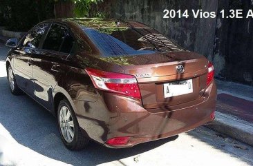 2014 Toyota Vios Automatic 1.3E Not Grab Not Uber for sale