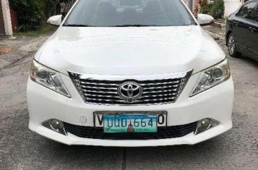 2012 Toyota Camry 2.5G Pearl White For Sale 