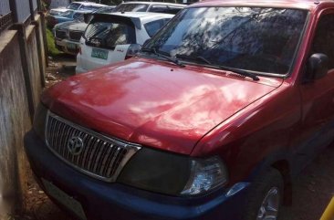 Toyota Revo 2002 Manual Red SUV For Sale 