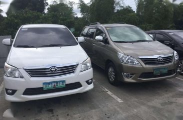 Toyota Innova G 2012 Manual Diesel For Sale 