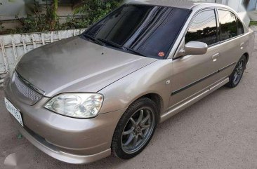 2001 Honda Civic Dimension AT Beige For Sale 