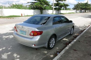 Toyota Corolla Altis 1.6V 2009 AT Silver For Sale 