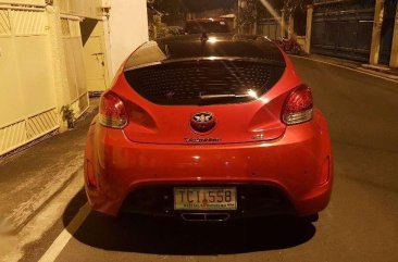 2012 Hyundai Veloster AT Red Coupe For Sale 