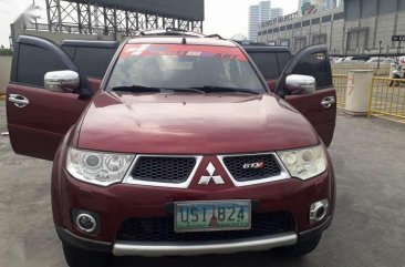 Mitsubishi Montero 2012 GTV 4x4 AT Red SUV For Sale 