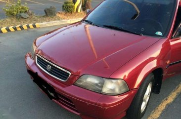 Honda City Automatic 1998 Red Sedan For Sale 