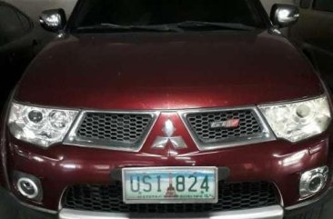 Mitsubishi Montero 2012 GTV 4x4 AT Red SUV For Sale 