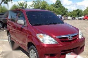 Toyota Avanza 2008 G Manual Red For Sale 