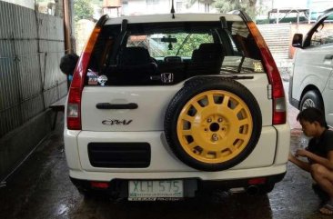 Honda CRV 2003 Manual White SUV For Sale 