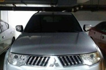 Mitsubishi Montero Gls V 2012 Silver For Sale 