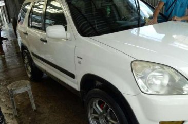 Honda CRV 2003 Manual White SUV For Sale 