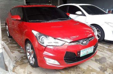 2012 Hyundai Veloster AT Red Coupe For Sale 