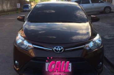 Toyota Vios E 2015 Manual Brown For Sale 