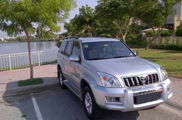 Toyota Land Cruiser 2008 Gasoline Automatic Silver for sale